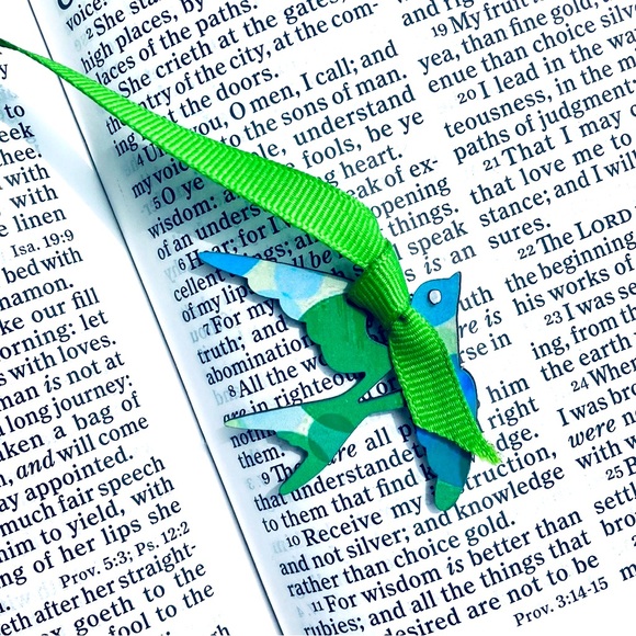 Artisan Sky Swallow Bookmark - Picture 4 of 8